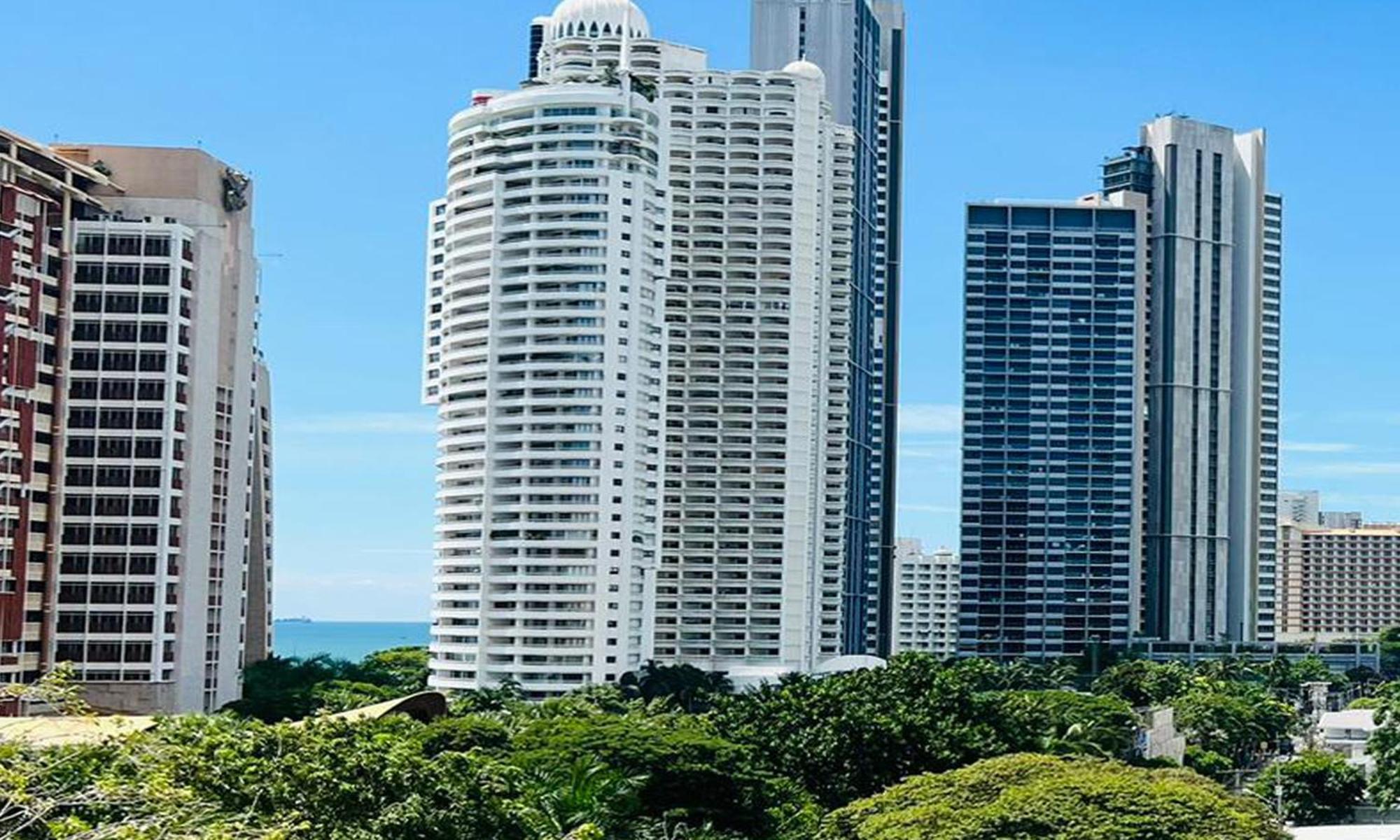 View Talay Residence 6 Wongamat Sand Beach Паттайя Экстерьер фото